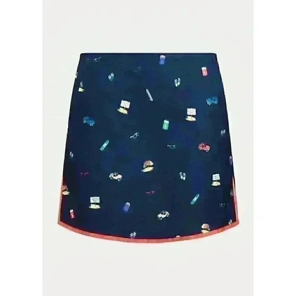 NEW! Polo Ralph Lauren Women's 8 Beach-Print Golf Skort NWT $148